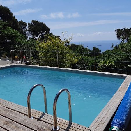 Haut De Villa Au Mont St Clair Vue Exceptionnelle Mer Et Foret Terrasses, Piscine, Petanque, Solarium Prives Sète Extérieur photo