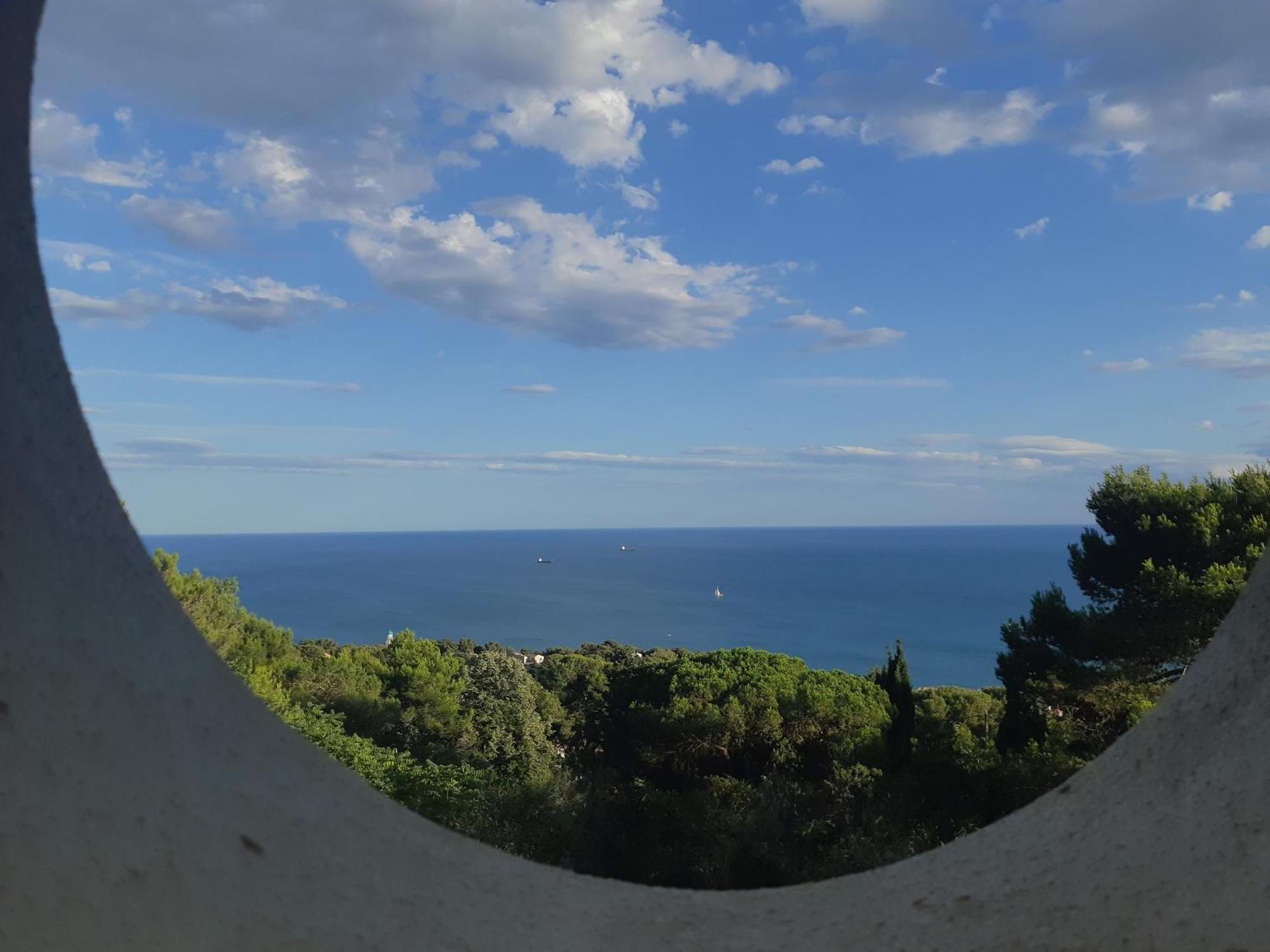 Haut De Villa Au Mont St Clair Vue Exceptionnelle Mer Et Foret Terrasses, Piscine, Petanque, Solarium Prives Sète Extérieur photo