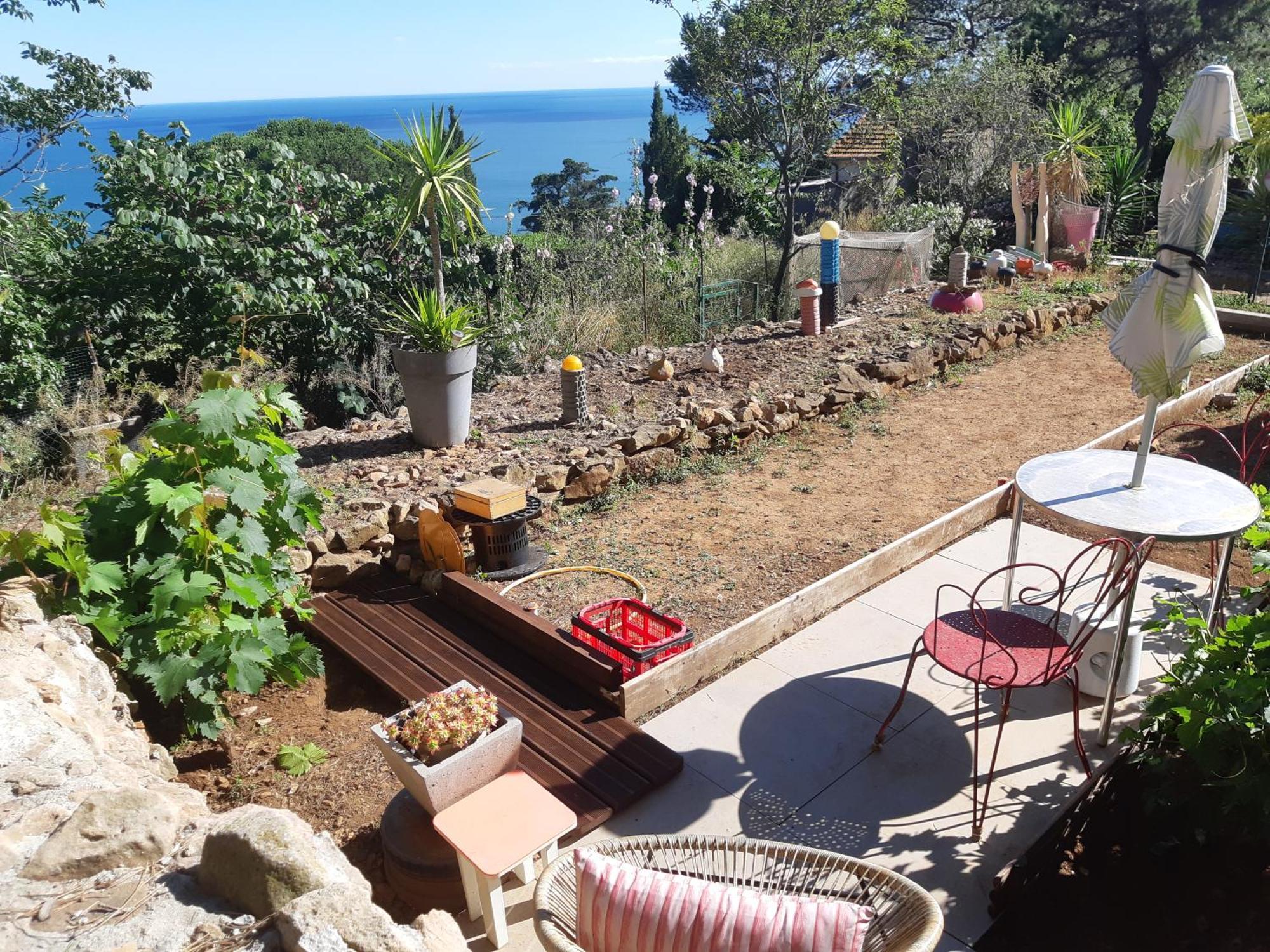 Haut De Villa Au Mont St Clair Vue Exceptionnelle Mer Et Foret Terrasses, Piscine, Petanque, Solarium Prives Sète Extérieur photo