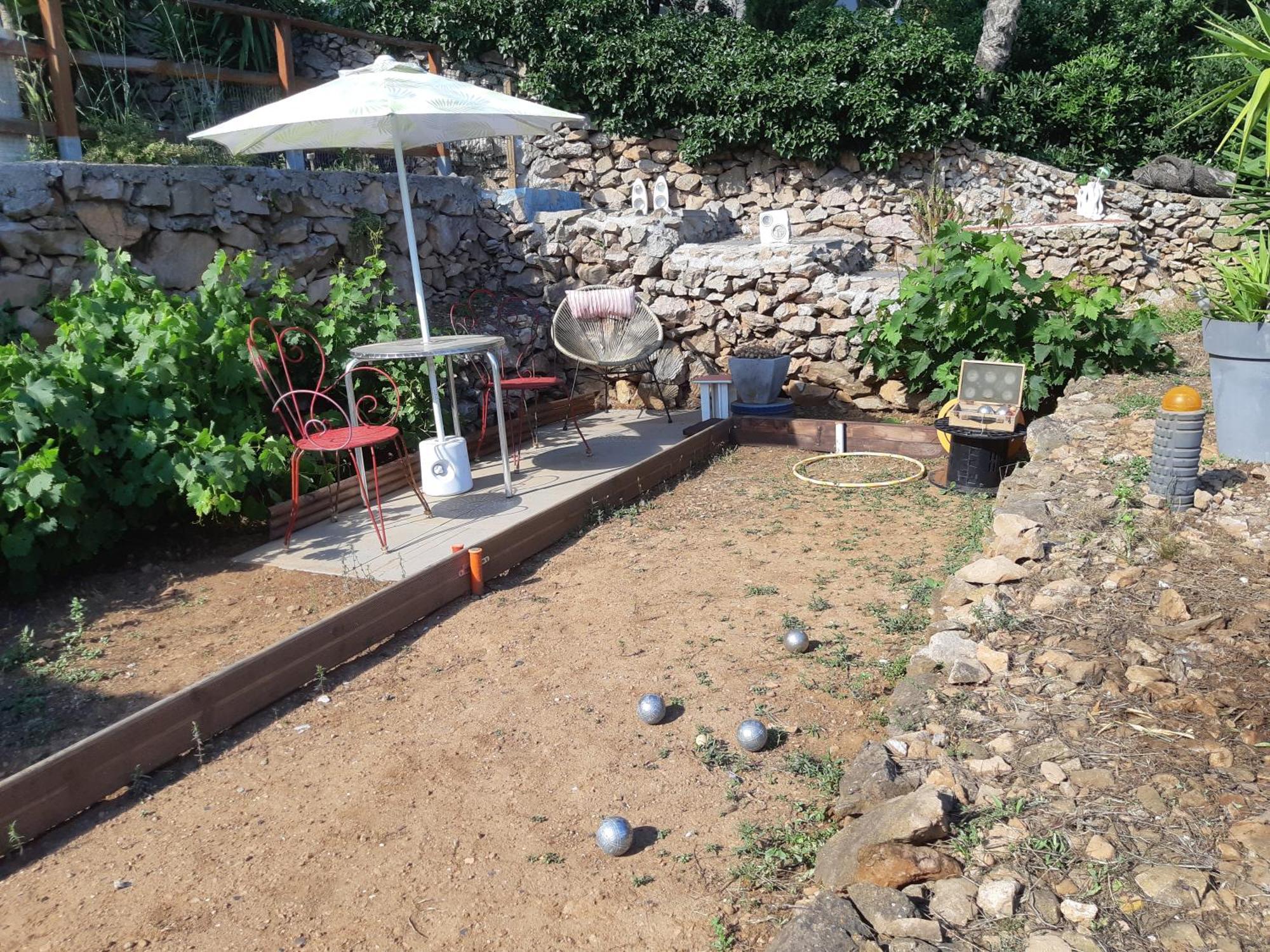 Haut De Villa Au Mont St Clair Vue Exceptionnelle Mer Et Foret Terrasses, Piscine, Petanque, Solarium Prives Sète Extérieur photo